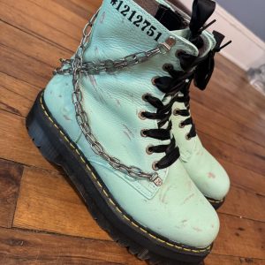 Chained Mint Doc Martens Jadon Platforms