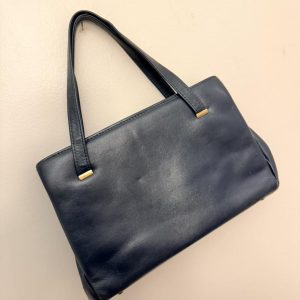 Vintage 1950s Margolin Leather Handbag