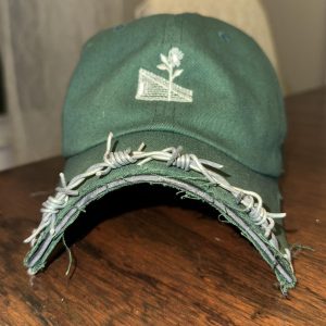 Barbed-Wire Straight-Bill Cap
