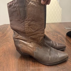 Tony Lama-Style Snakeskin Boots